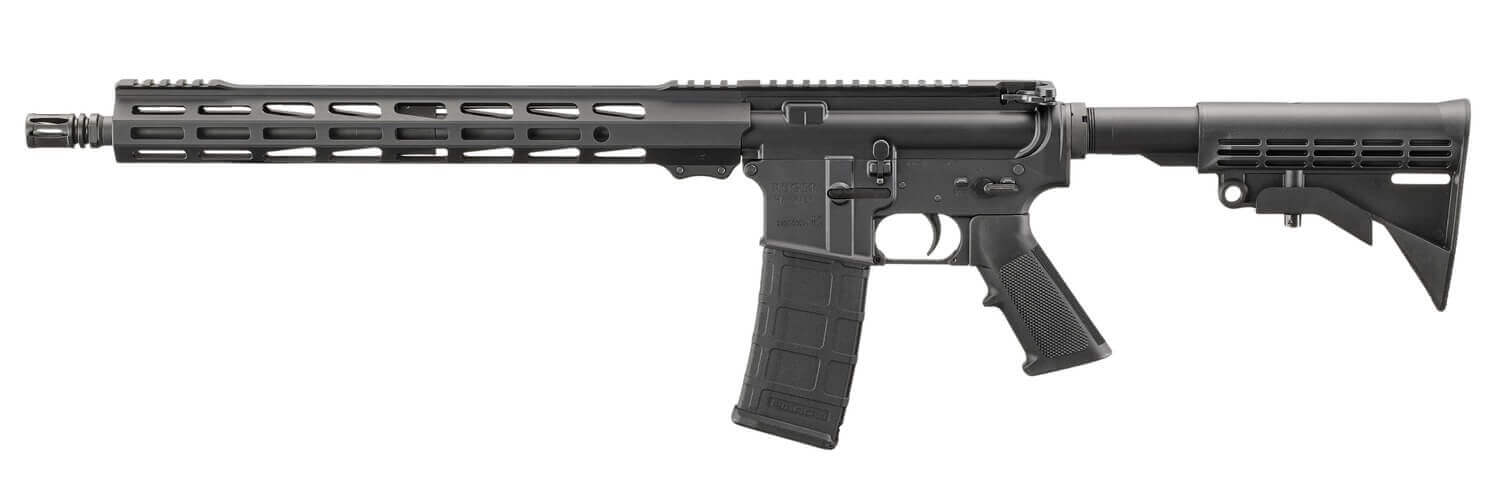 Ruger 28601 Harrier 5.56 NATO 30+1 16.10" Black Anodized Threaded Barrel Black Hardcoat Anodize Aluminum Receiver w/Picatinny Rail M-LOK Handguard M4 Style Collapsible Black Polymer Stock AR Style Grip - Image 2