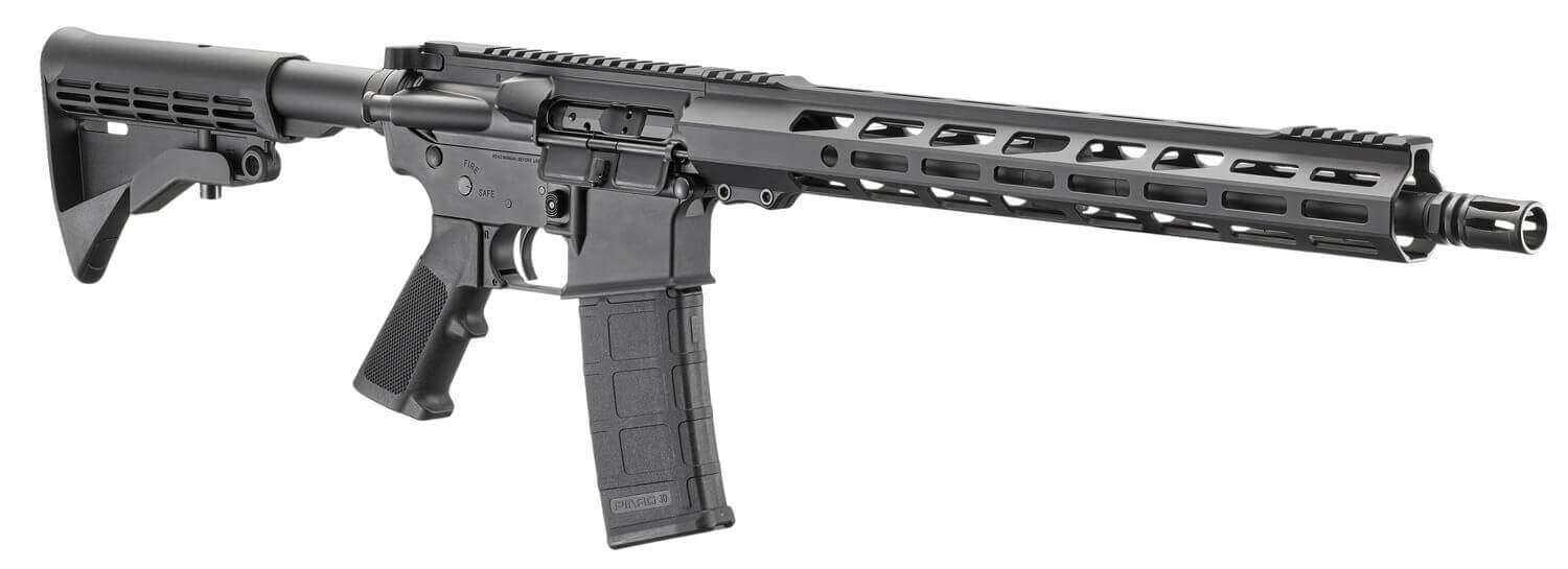 Ruger 28601 Harrier 5.56 NATO 30+1 16.10" Black Anodized Threaded Barrel Black Hardcoat Anodize Aluminum Receiver w/Picatinny Rail M-LOK Handguard M4 Style Collapsible Black Polymer Stock AR Style Grip - Image 3