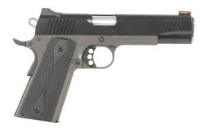Kimber Mfg  Inc 3700891 Custom LW Shadow Ghost Bundle 45 ACP 8+1 5" Stainless Match Grade Barrel  KimPro Black Stainless Steel Serrated Slide  KimPro Gray Aluminum Frame w/Beavertail  Rubber Grips