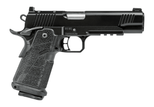 Kimber Mfg  Inc 3600302 DS Warrior LW  9mm Luger 20+1 5" Matte Stainless Deep Crown Barrel  KimPro Black Stainless Steel Optic Cut/Serrated Slide  Black Anodized Aluminum Frame w/Beavertail & Picatinny Rail  Black Carbon Fiber Grip  RMR Footprint  Ambi
