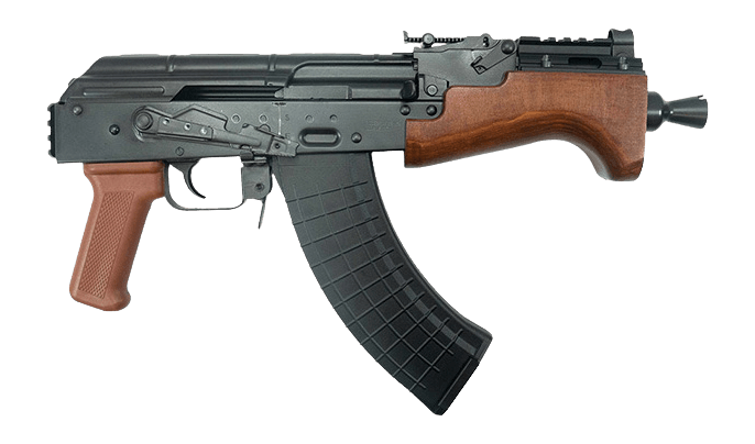 Pioneer Arms AK0031KPROW Micro Hellpup 7.62x39mm 30+1 7" Threaded Barrel
