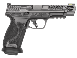 Smith & Wesson 14068 M&P M2.0 Competitor HD 9mm Luger 17+1 5" Overall Black Armornite Stainless Steel Spiral Fluted Barrel  Lightening Cut/Optic Ready/Serrated Slide & Stainless Steel Frame w/Picatinny Rail  Interchangeable Palmswell Grip  No Thumb Safety