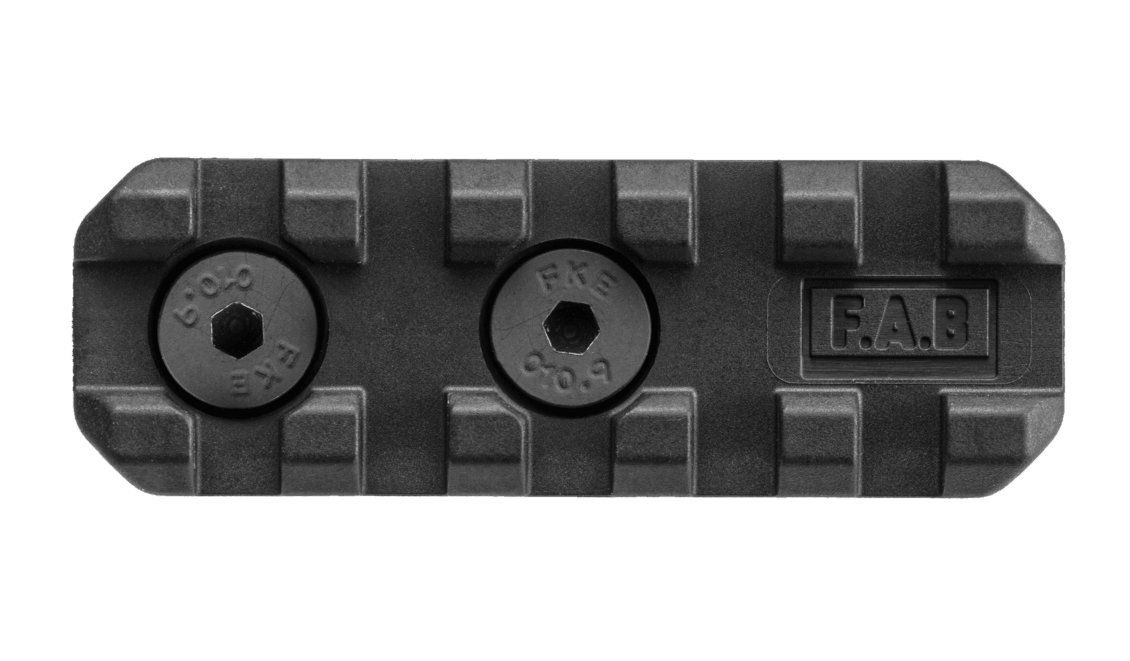 FAB FX-MA2B M-LOK POLY PICT RAIL 5-SLOTS