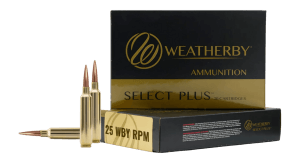 Weatherby B25RPM117LRX Select Plus  25WBY RPM 117gr Barnes LRX 20 Per Box/10 Case