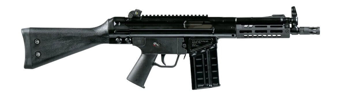 PTR PDWRSBRFS-3080101 PDWR 7.62x51mm/308 Win 20+1 8.50" Picatinny Rail Receiver M-LOK Handguard - Image 3