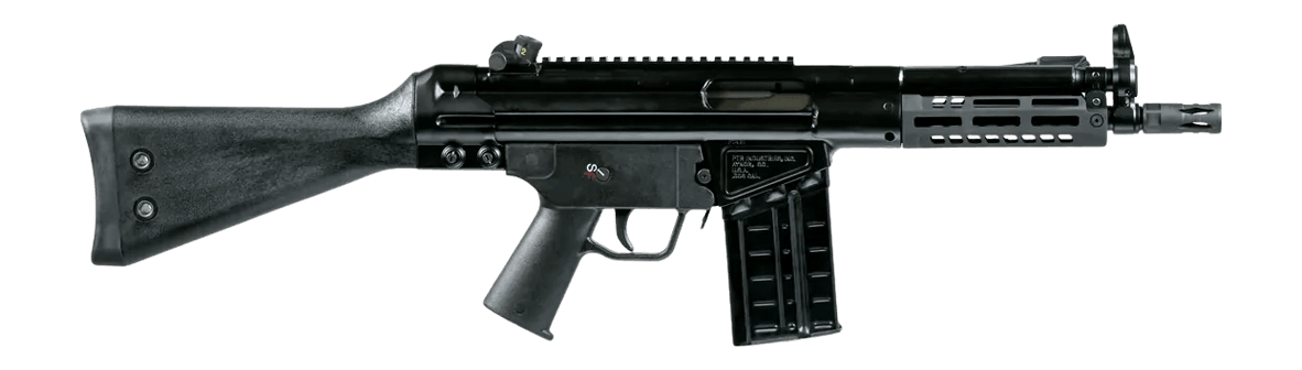 PTR PDWRSBRFS-3080101 PDWR 7.62x51mm/308 Win 20+1 8.50" Picatinny Rail Receiver M-LOK Handguard