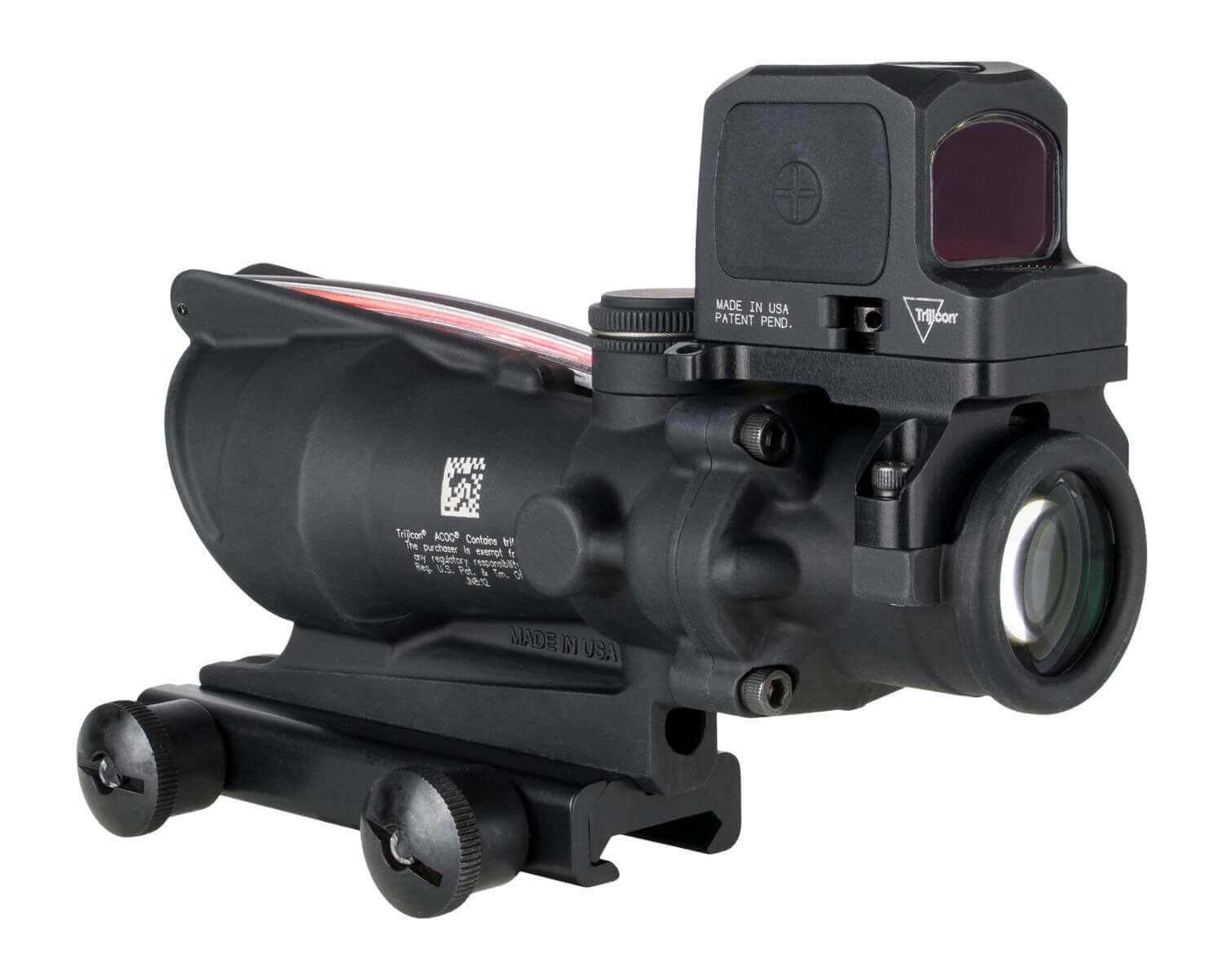 Trijicon 100813 ACOG Black 4x32mm 3.25MOA Red Dot Reticle - Image 4