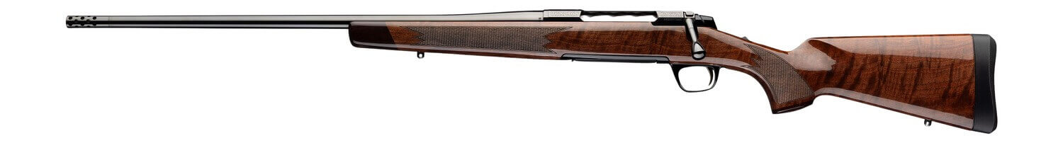 Browning 036123227 X-Bolt 2 Medallion 7mm Rem Mag 3+1 26" Gloss Blued Threaded Barrel Gloss Blue w/Engraving Steel Drilled & Tapped Receiver Fixed Grade II Walnut Stock Left Hand - Image 4