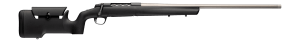 Browning 036120282 X-Bolt 2 Special Max LR Full Size 6.5 Creedmoor 4+1 22" Matte Stainless Heavy Sporter Threaded Barrel  Matte Stainless Stainless Steel Drilled & Tapped Receiver  Black Adjustable Max Synthetic Stock  Right Hand