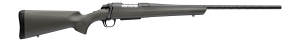 Browning 035851298 AB3 Pro Full Size 7mm PRC 3+1 24" Matte Blued Spiral Fluted Threaded Barrel  Matte Blued Steel Drilled & Tapped Receiver  Gray/Green Fixed Synthetic Stock  Right Hand