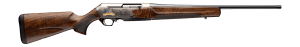 Browning 039036211 BAR MK4 Medallion Americana Full Size 243 Win 4+1 22" Blue Polished Fluted Barrel Matte Nickel Engraved Aluminum Alloy Drilled & Tapped Receiver Turkish Walnut Fixed Stock