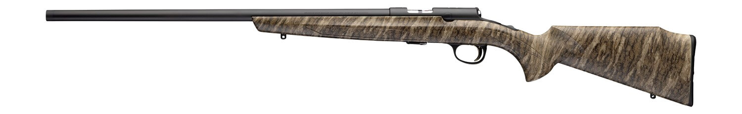 Browning 025259202 T-Bolt Target/Varmint SR 22 LR 10+1 22″ Matte Blued Threaded Barrel Blue Polished Steel Drilled & Tapped Receiver Mossy Oak Bottomland Monte Carlo Synthetic Stock Right Hand Browning 025259202 T-Bolt Target/Varmint SR 22 LR 10+1 22″ Matte Blued Threaded Barrel Blue Polished Steel Drilled & Tapped Receiver Mossy Oak Bottomland Monte Carlo Synthetic Stock Right Hand