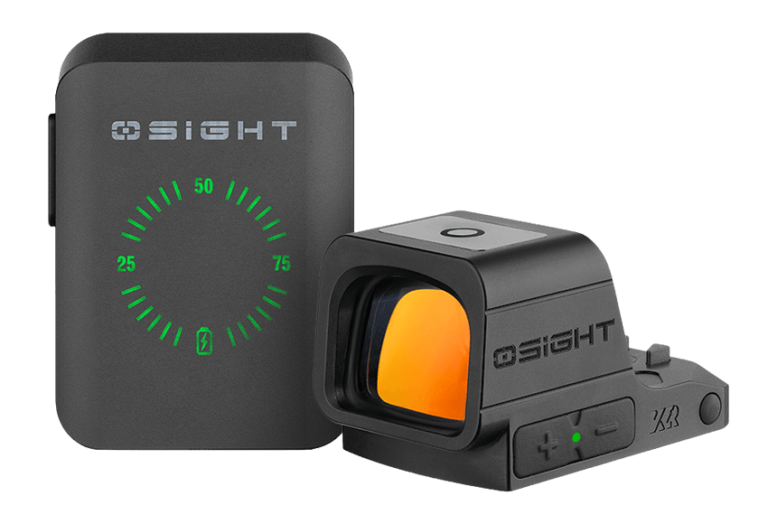 Osight OSIGHTXR XR Black 1x 2/6 MOA & 32 MOA Circle Reticle RMR Footprint