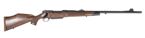 Weatherby MFT01N378WR6B Mark V Frontier Full Size 378 WBY Mag 3+1 24" + 2" Graphite Black Cerakote Threaded Barrel Graphite Black Cerakote Steel Drilled & Tapped Receiver Oiled Walnut Monte Carlo Stock