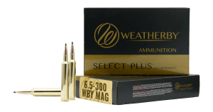 Weatherby M653129HCB Select Plus  6.5-300Wthby Mag 129gr Hammer Custom 20 Per Box/10 Case
