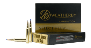 Weatherby M7MM146HCB Select Plus  7mmWthby Mag 146gr Hammer Custom 20 Per Box/10 Case