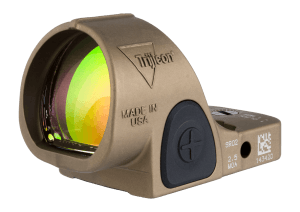 Trijicon 2500020 SRO1 Coyote Brown 1x 2.5 MOA Red Dot Reticle