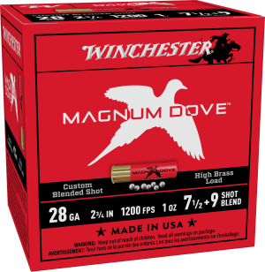 Winchester Ammo MD2879 28Gauge 2.75" 1oz 7.5/9Shot 25 Per Box/10 Case