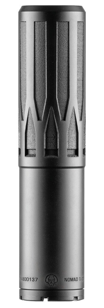 Dead Air NOMADTIOTBBLK Nomad Ti OTB 300 RUM/7mm BC 1.76" Black Titanium - Image 2