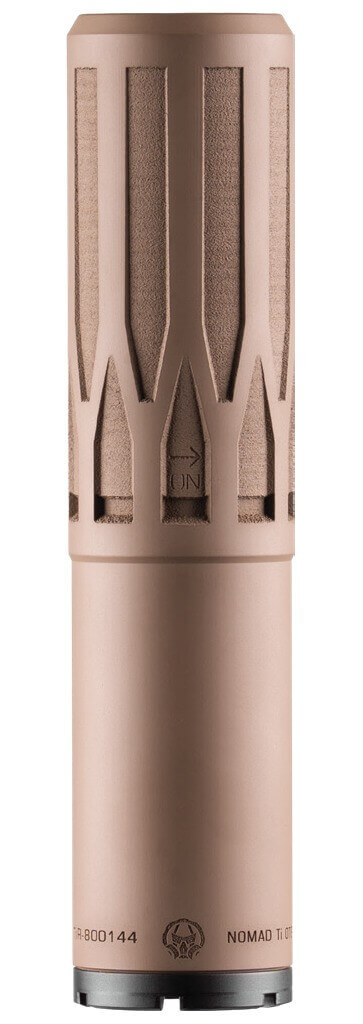 Dead Air NOMADTIOTFDE Nomad Ti OTB 300 RUM/7mm BC 1.76" Flat Dark Earth Titanium - Image 2