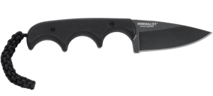 CRKT 2384KC Minimalist 2.16ā³ Fixed Drop Point Plain Black Stonewashed 5Cr15MoV SS Blade Black G10 Handle CRKT 2384KC Minimalist 2.16ā³ Fixed Drop Point Plain Black Stonewashed 5Cr15MoV SS Blade Black G10 Handle