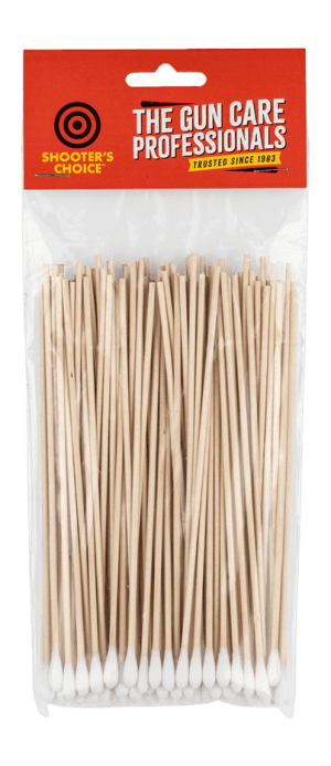 Shooters Choice SHF241100B Cleaning Swabs Cotton Pkg of 100