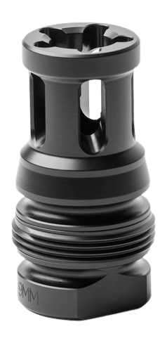 Dead Air RXD689 RXD P-Series Birdcage Flash Hider 45 Cal .578x28 Threads Black Nitride Stainless Steel