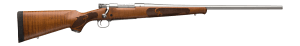 Winchester Repeating Arms 535236299 Model 70 Featherweight 6.8 Western 3+1 24" Matte Stainless Target Crown Barrel & Drilled & Tapped Receiver Satin AA French Maple Fixed w/Schnabel Forearm Stock Right Hand