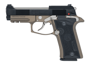 Langdon Tactical Tech 80X32ZCBBN Beretta Cheetah 80X 32 ACP 12+1 3.90" Inox Steel Barrel  Black Bruniton Carbon Steel Optic Ready/Serrated Slide  Bronze Cerakote Aluminum Frame w/Picatinny Rail  Textured Grip  Ambidextrous