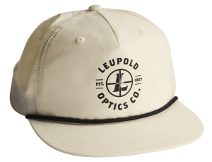 Leupold 186784 Leupold Optics Co. Retro Roper Hat Birch Flat Bill