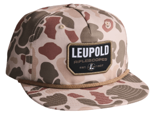 Leupold 186785 Riflescope Reticle Retro Roper Hat Duck Camo Flat Bill