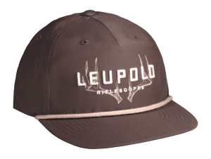 Leupold 187746 Riflescope Antler Retro Roper Hat Brown Khaki