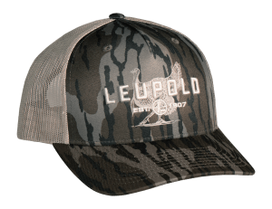 Leupold 187753 Turkey Trucker Hat Mossy Oak Semi-Structured