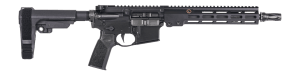 Geissele Automatics 08561B Super Duty MOD1 5.56 NATO No Magazine 11.50" Threaded Barrel Black Cerakote Aluminum Receiver w/Picatinny Rail M-LOK Handguard Black Polymer SB Tactical SBA3 Brace Mil-Spec 6 Position Buffer Tube Geissele A17 Grip Ambi