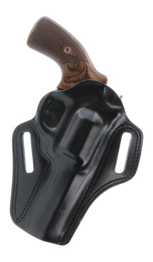 Galco CM308B Combat Master OWB Black Steerhide Fits S&W Governor Belt Holster Right Hand