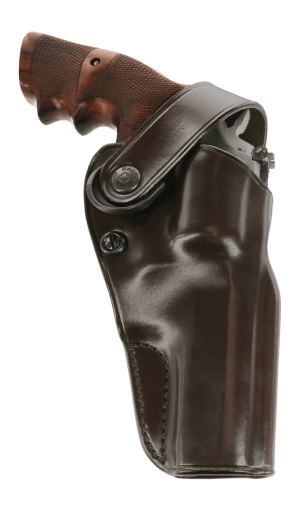 Galco DAO106H DAO OWB Havana Brown Steerhide Fits S&W L Frame M686 6" Belt Holster Right Hand