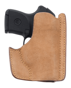 Galco PH286 Front Pocket Horsehide Holster Natural Horsehide Fits Glock 26 Gen 3-5 Belt Holster Ambidextrous