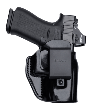Galco STOE834RB Stow-N-Go Masterbilt IWB Black Steerhide Fits Glock 48 Belt Holster Right Hand