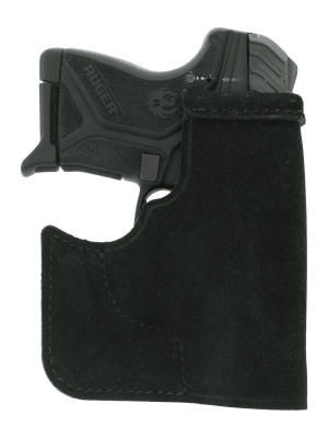 Galco PRO836B Pocket Protector  Black Steerhide Fits Ruger LCP II Belt Holster Ambidextrous