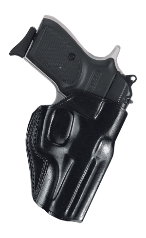 Galco SG226B Stinger OWB Black Steerhide Fits Glock 23 Gen 2-4 Belt Holster Right Hand