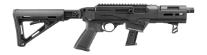Ruger 39101 PC Carbine SBR 9mm Luger 17+1 6.50" Black Threaded Barrel Black Hardcoat Anodize Aluminum Receiver w/Picatinny Rail M-LOK Handguard Black Polymer Magpul MOE Buttstock Black Polymer Grip Ambidextrous