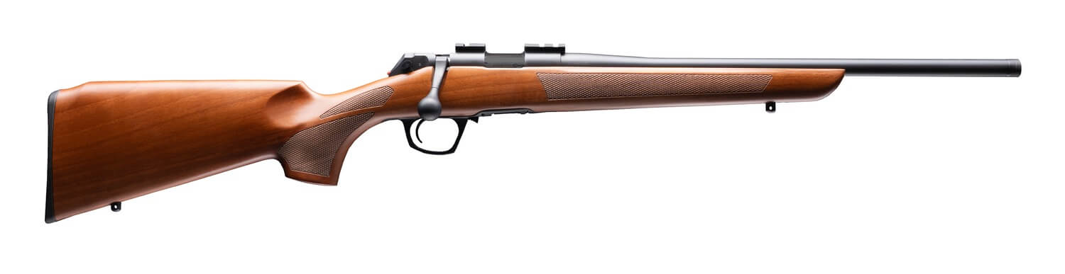 CVA CR2202 Cascade 22 LR 10+1 18″ Matte Blued Steel Threaded Barrel & Receiver w/Picatinny Rail Fixed Walnut Stock CVA CR2202 Cascade 22 LR 10+1 18″ Matte Blued Steel Threaded Barrel & Receiver w/Picatinny Rail Fixed Walnut Stock