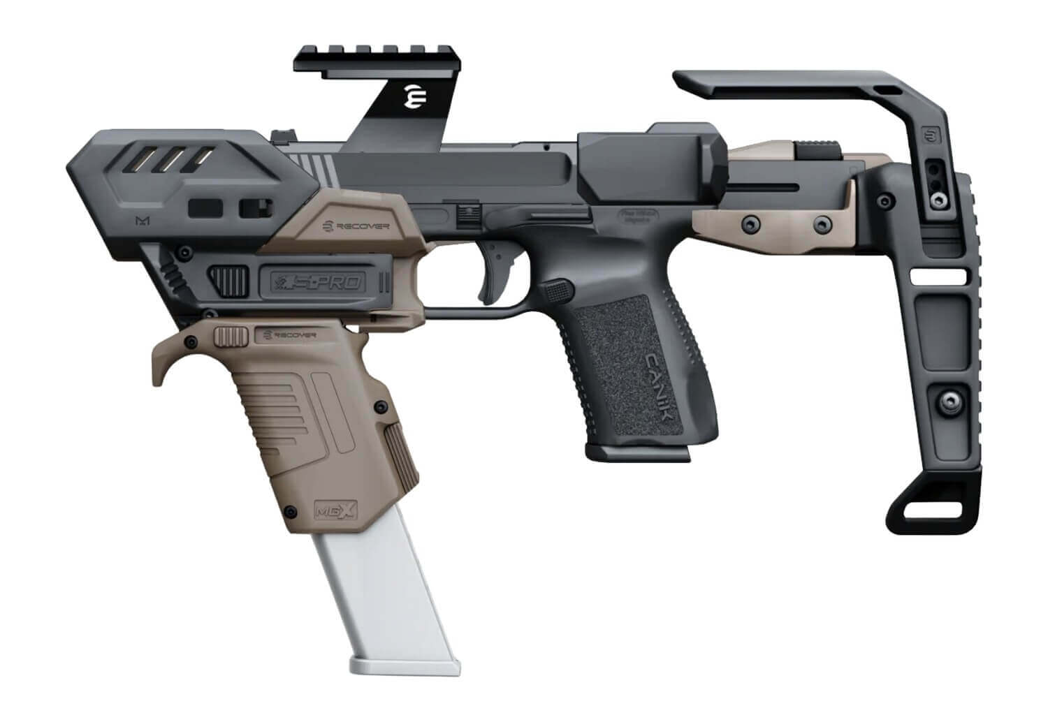 REC SPRO-CBGB-02 SPRO MG FULL KIT CANIK TAN - Image 2
