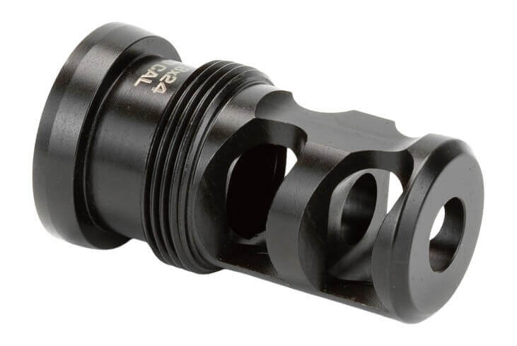 Griffin Armament TMPB338C5824 Taper Mount Paladin 338Cal 5/8"x24 Threads Black Stainless Steel 1.88" OAL 1.07" Diameter - Image 2