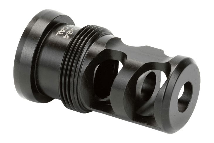 Griffin Armament TMPB338C5824 Taper Mount Paladin 338Cal 5/8"x24 Threads Black Stainless Steel 1.88" OAL 1.07" Diameter