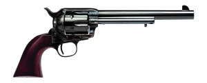 Cimarron PP514M00HN9K U.S. Calvary Buffalo Soldier 45 Long Colt 6 Shot 7.50″ Blued Barrel & Cylinder  Color Case Hardened Steel Frame  Walnut Grip  Exposed Hammer  US Markings