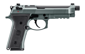 Beretta USA JS92M9A4GLUN18 M9A4 Overlanding Full Size Frame 9mm Luger 18+1 5.10" Black Threaded Barrel Lunar Cerakote Steel Optic Ready/Serrated Slide Lunar Cerakote Aluminum Frame w/Beavertail & Picatinny Rail Ambidextrous