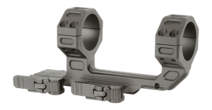 Midwest Industries MIMK2QD34SMH  MK2 Black Aluminum 34mm Tube High Rings
