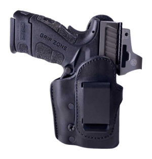 Urban Carry LLIWBRMR212BKR Signature LockLeather IWB Black Leather Fits 1911 3ā³ RMR Right Hand Urban Carry LLIWBRMR212BKR Signature LockLeather IWB Black Leather Fits 1911 3ā³ RMR Right Hand