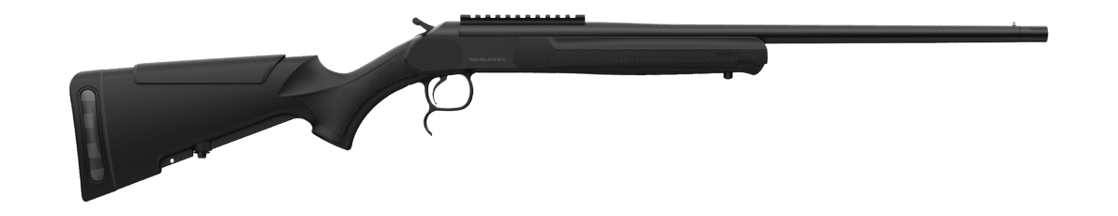 Retay USA GML444BLK22 Gamelander 444 Marlin 1rd 22" Black Chrome Single Shot Barrel Black Chrome Steel Receiver w/Picatinny Rail Matte Black Adjustable Cheek Piece Synthetic Stock Ambidextrous